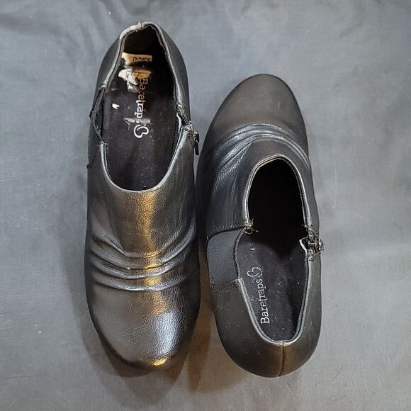 BARESTRAPS WOMEN'S LOW BLOCK HEEL BOOTIES - Picture 4 of 14